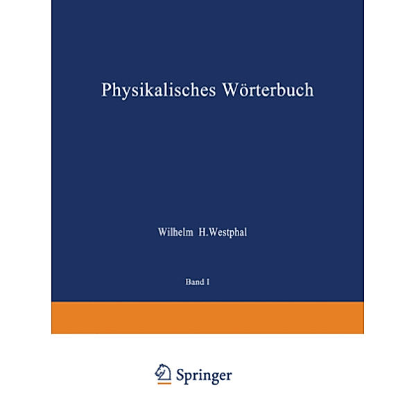 Physikalisches Wörterbuch, 3 Tle.