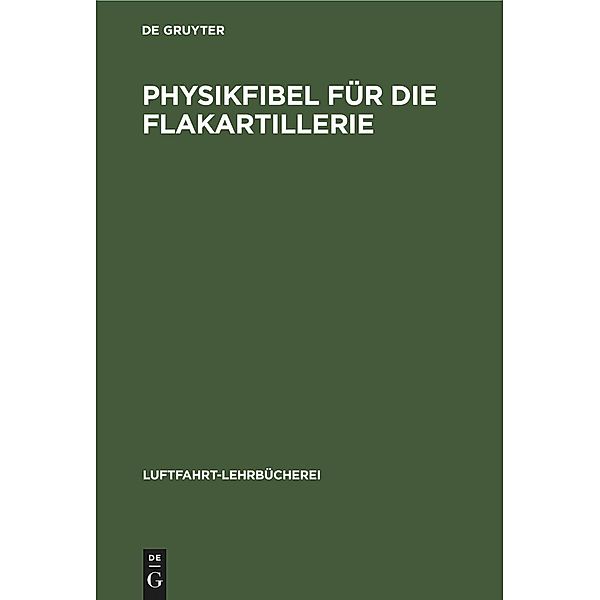 Physikfibel für die Flakartillerie