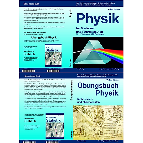 Physikpaket, 2 Teile, Volker Harms