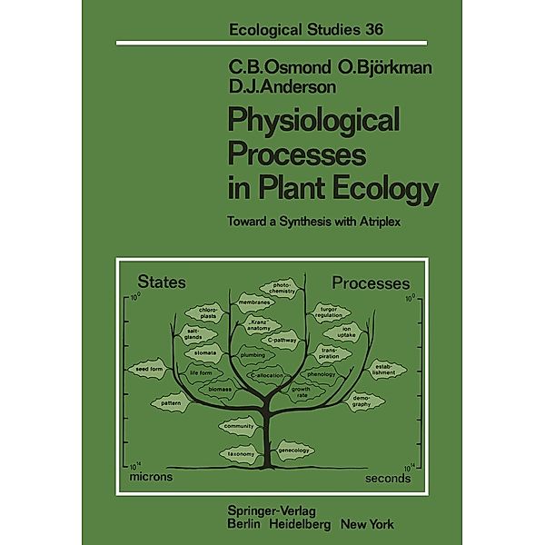 Physiological Processes in Plant Ecology / Ecological Studies Bd.36, C. B. Osmond, O. Björkman, D. J. Anderson