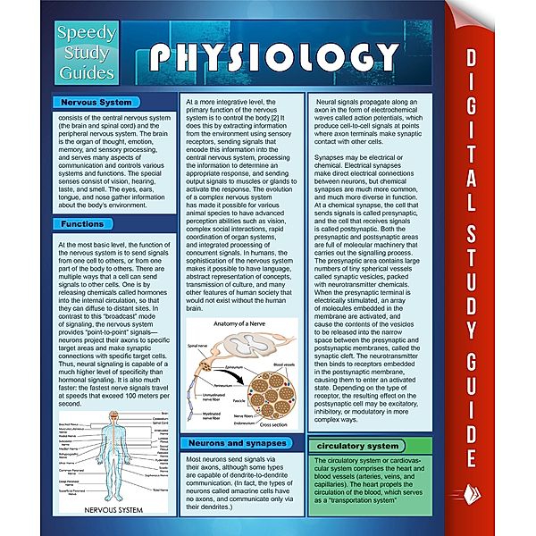 Physiology (Speedy Study Guide), Speedy Publishing