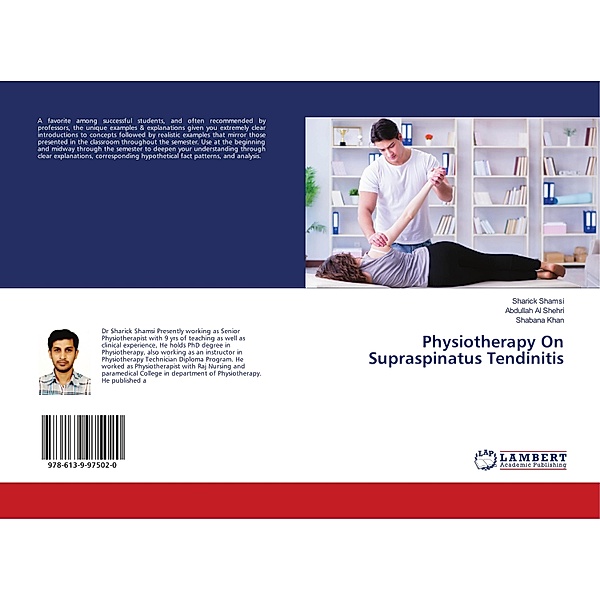 Physiotherapy On Supraspinatus Tendinitis, Sharick Shamsi, Abdullah Al Shehri, Shabana Khan