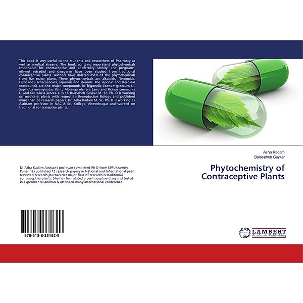 Phytochemistry of Contraceptive Plants, Asha Kadam, Balasaheb Gaykar