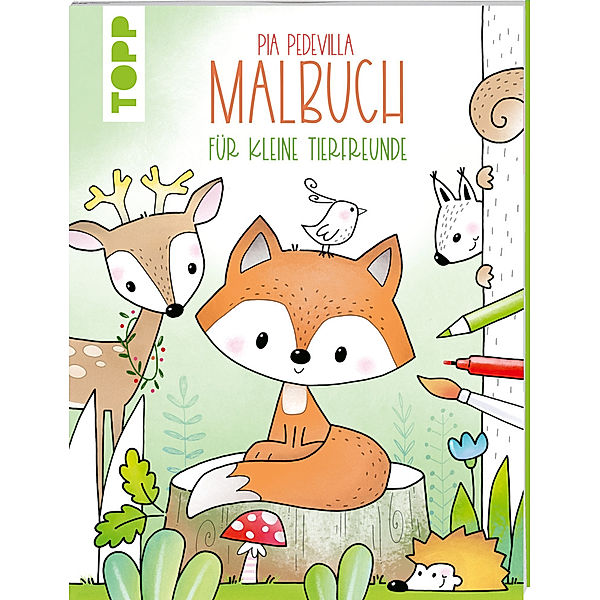 Pia Pedevilla Malbuch - Für kleine Tierfreunde, Pia Pedevilla
