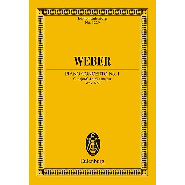 Piano Concerto No. 1 C major, Carl Maria von Weber