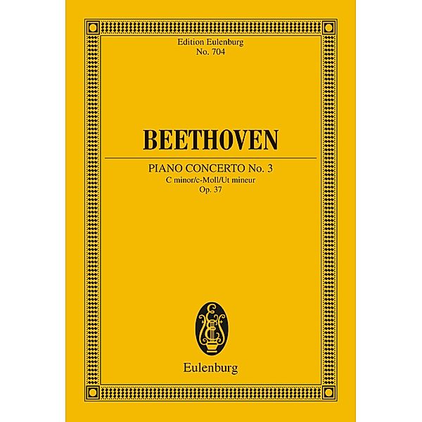 Piano Concerto No. 3 C minor, Ludwig van Beethoven