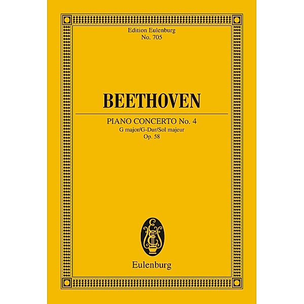 Piano Concerto No. 4 G major, Ludwig van Beethoven