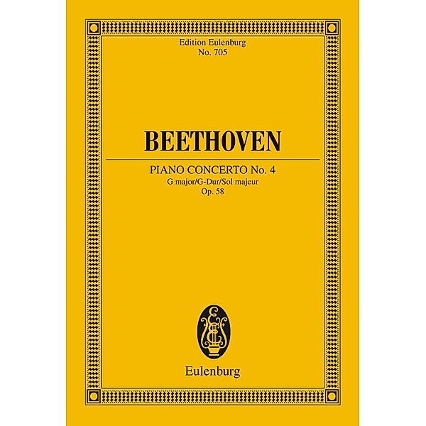 Piano Concerto No. 4 G major, Ludwig van Beethoven