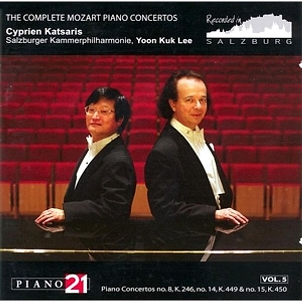 Piano Concertos Vol.5, Cyprien Katsaris, salzburger Kammerphilharmonie