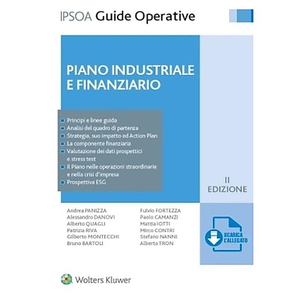 Piano industriale e finanziario, Andrea Panizza