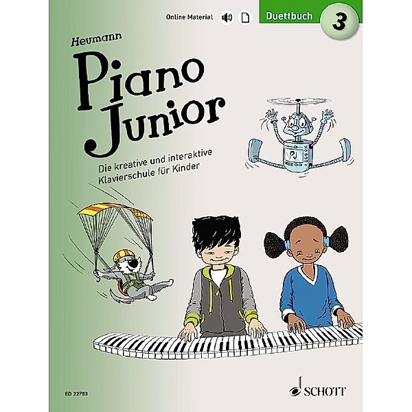 Piano Junior - deutsche Ausgabe / Band 3 / Piano Junior: Duettbuch.Bd.3, Hans-Günter Heumann