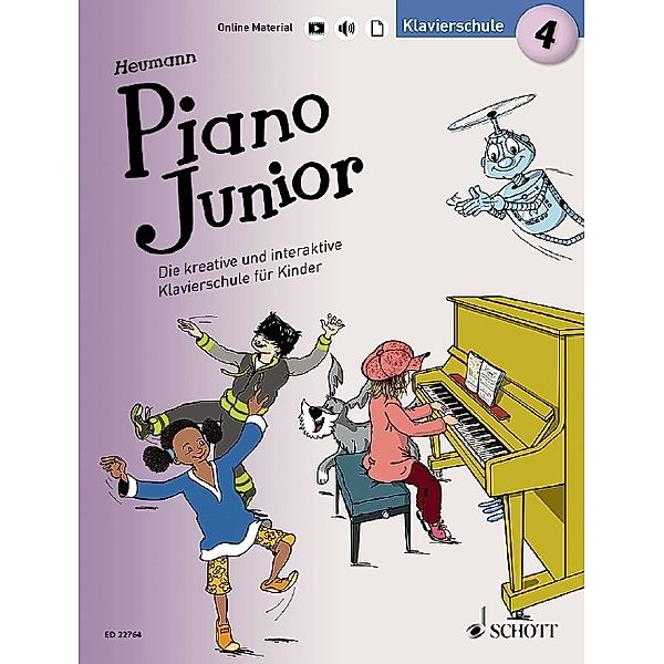 Piano Junior - deutsche Ausgabe / Band 4 / Piano Junior: Klavierschule.Bd.4, Hans-Günter Heumann