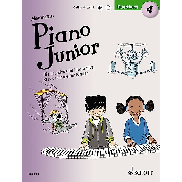 Piano Junior: Duettbuch.Bd.4, Hans-Günter Heumann