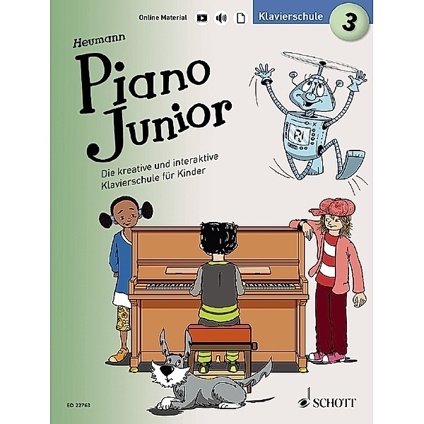 Piano Junior: Klavierschule.Bd.3, Hans-Günter Heumann