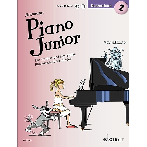 Piano Junior: Konzertbuch.Bd.2, Hans-Günter Heumann