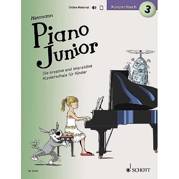Piano Junior: Konzertbuch.Bd.3, Hans-Günter Heumann