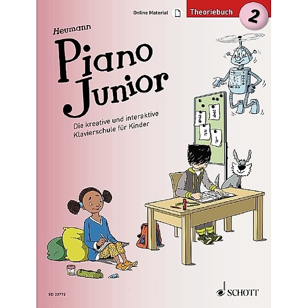 Piano Junior: Theoriebuch.Bd.2, Hans-Günter Heumann