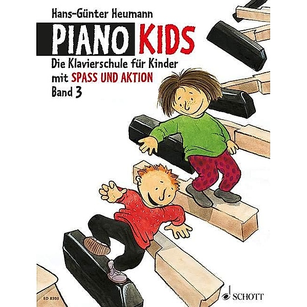 Piano Kids  Band 3 + Aktionsbuch 3. Klavier, Hans-Günter Heumann