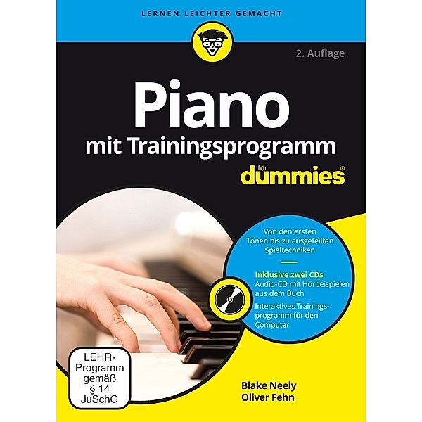 Piano mit Trainingsprogramm für Dummies, m. DVD-ROM, Blake Neely, Oliver Fehn