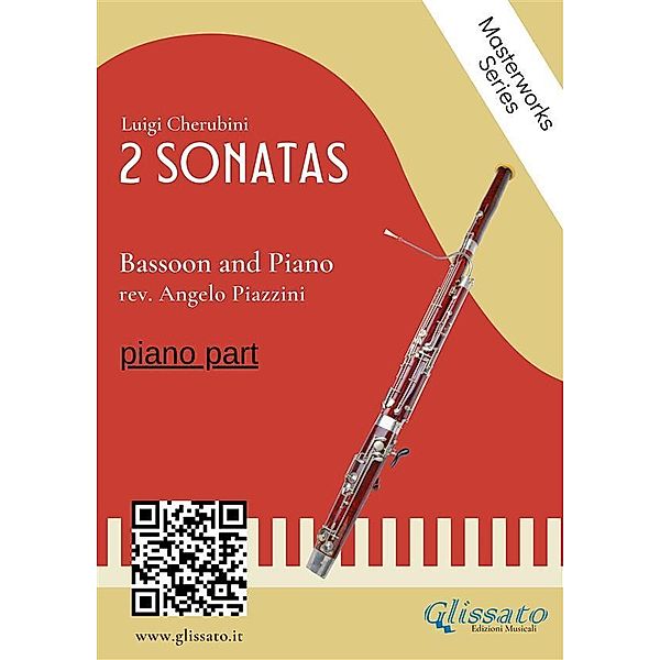 (piano part) 2 Sonatas by Cherubini - Bassoon and Piano / 2 Sonatas by Cherubini - Bassoon and Piano Bd.1, Angelo Piazzini, Luigi Cherubini
