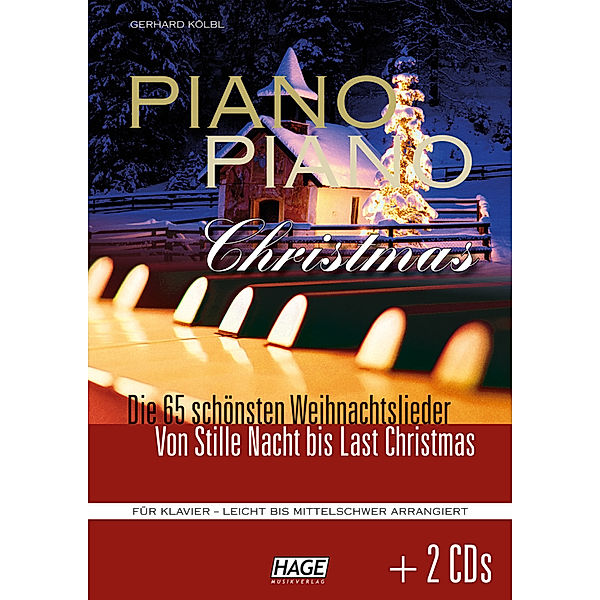 Piano Piano Christmas + 2 CDs, Gerhard Kölbl