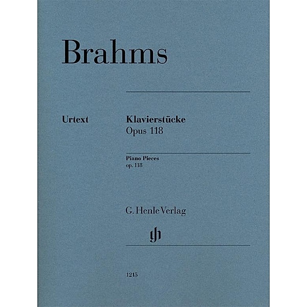 Piano Pieces op. 118, Johannes Brahms