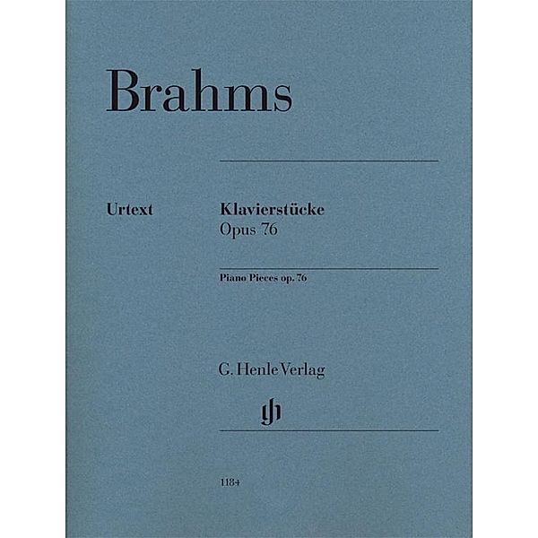 Piano Pieces op. 76, Johannes Brahms