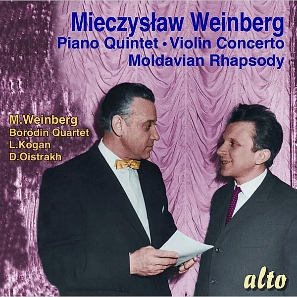 Piano Quintet, Moldavian Rhapsody, Violin Concerto, Oistrach, Kogan, Borodin Quartet, Moscow PO