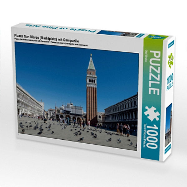 Piazza San Marco (Marktplatz) mit Campanile (Puzzle), Olaf Bruhn