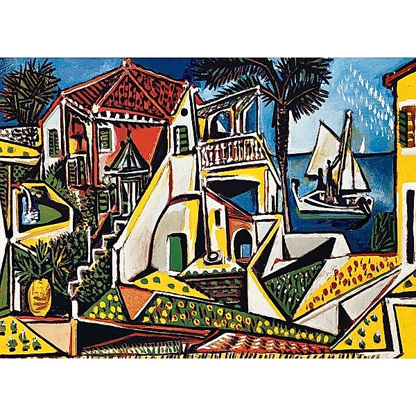 Eurographics Picasso-MediterraneanLandscape (Puzzle), Pablo Picasso