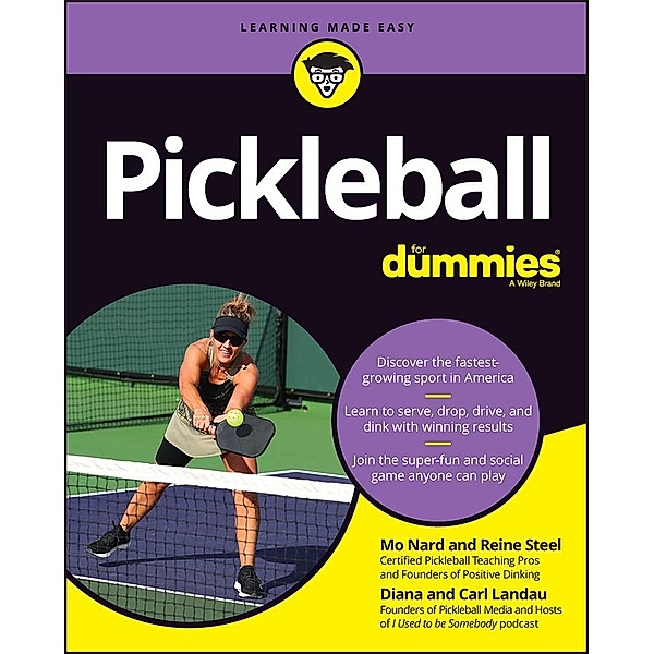 Pickleball For Dummies, Mo Nard, Reine Steel, Diana Landau, Carl Landau