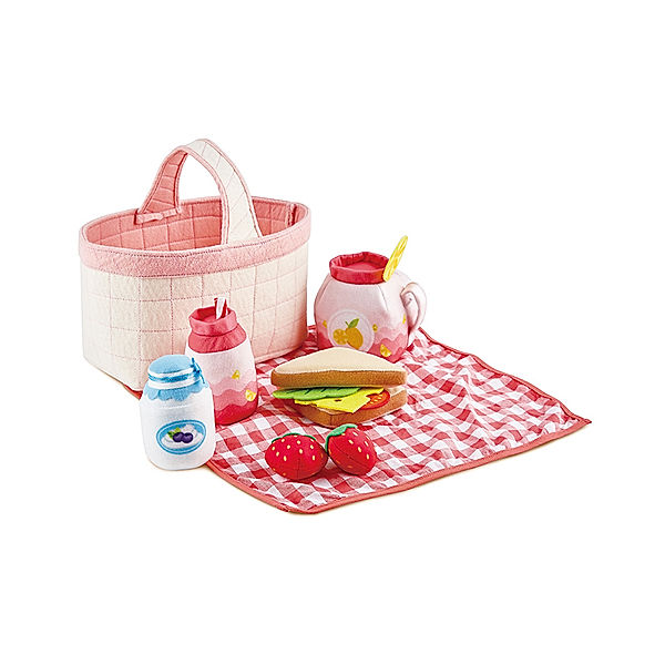 Hape Picknick-Korb LITTLE LUNCH 12-teilig