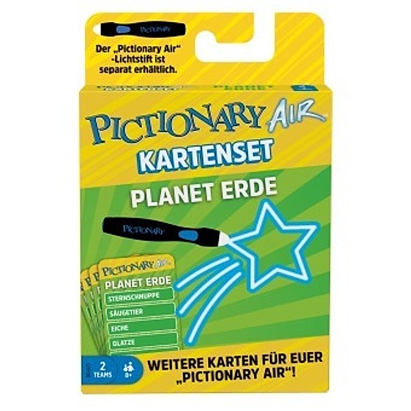Mattel Pictionary Air Extension Pack Planet Erde (Spiel-Zubehör)