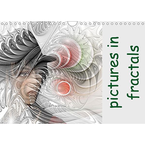 Pictures in Fractals (Wall Calendar 2021 DIN A4 Landscape)