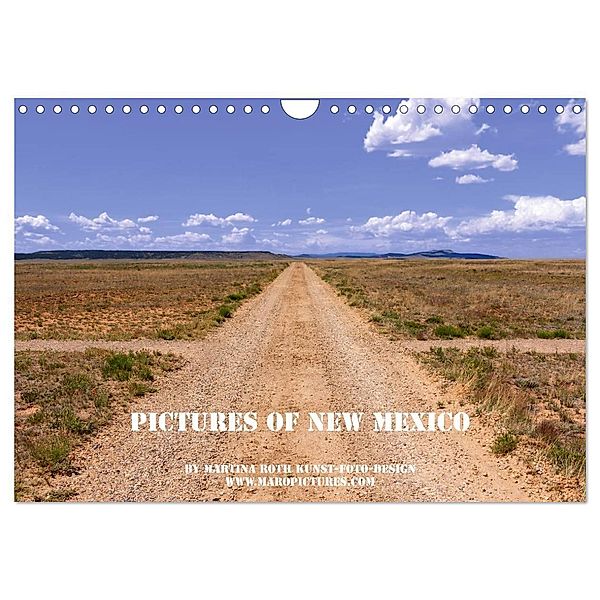 Pictures of New Mexico (Wandkalender 2024 DIN A4 quer), CALVENDO Monatskalender, Martina Roth