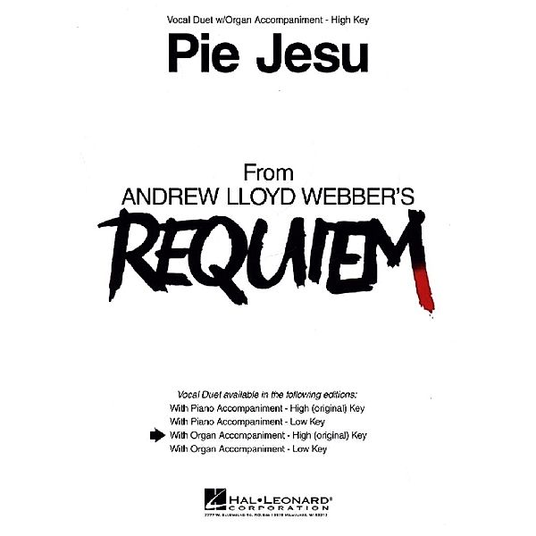 Pie Jesu (from Requiem), Andrew Lloyd Webber