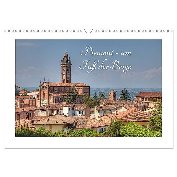 Piemont - am Fuß der Berge (Wandkalender 2025 DIN A3 quer), CALVENDO Monatskalender, Calvendo, saschahaas photography