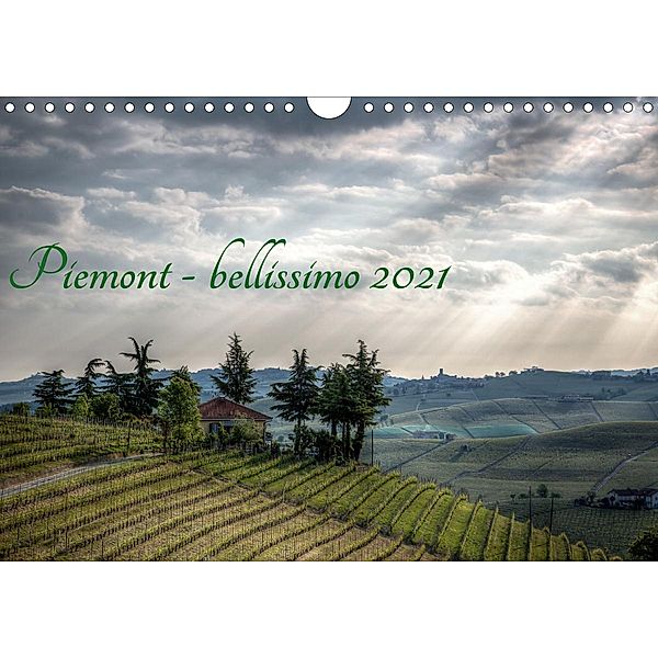 Piemont - bellissimo 2021 (Wandkalender 2021 DIN A4 quer), Sascha Haas