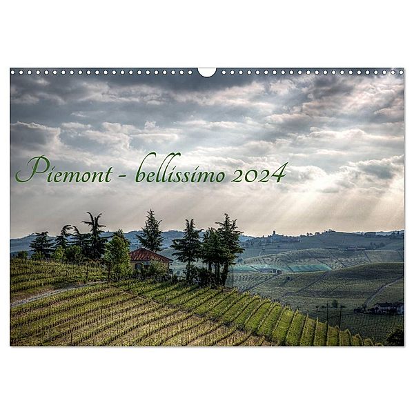 Piemont - bellissimo 2024 (Wandkalender 2024 DIN A3 quer), CALVENDO Monatskalender, Sascha Haas