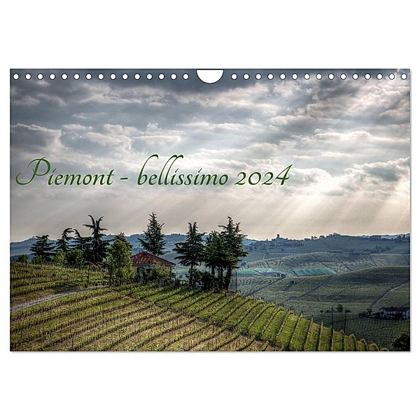 Piemont - bellissimo 2024 (Wandkalender 2024 DIN A4 quer), CALVENDO Monatskalender, Sascha Haas