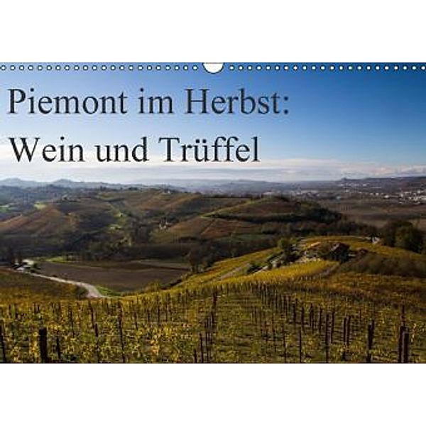 Piemont im Herbst: Wein und Trüffel (Wandkalender 2016 DIN A3 quer), Annette Sandner