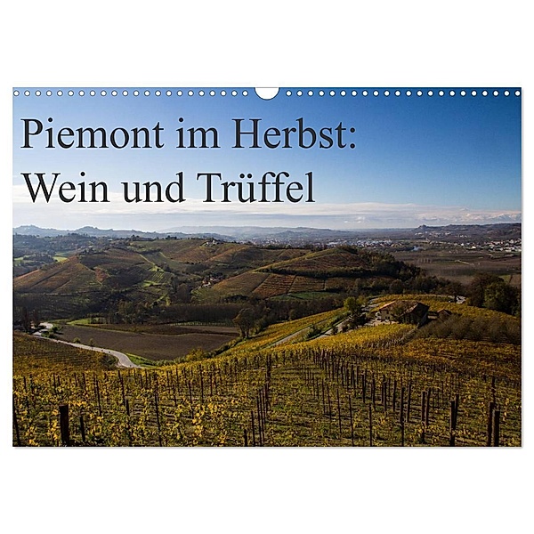 Piemont im Herbst: Wein und Trüffel (Wandkalender 2024 DIN A3 quer), CALVENDO Monatskalender, www.culinarypixel.de, Annette Sandner