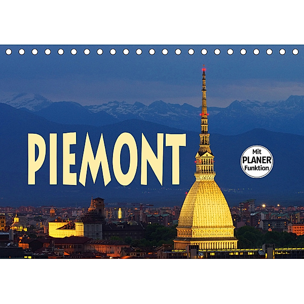 Piemont (Tischkalender 2019 DIN A5 quer), LianeM