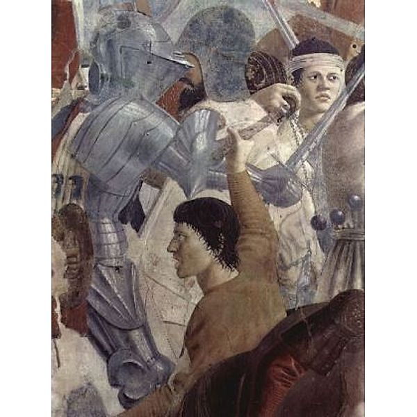 Piero della Francesca - Niederlages des Perserkönigs Chosroes gegen Heraklius, Detail: Krieger - 2.000 Teile (Puzzle)