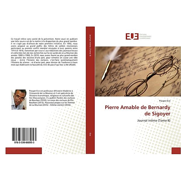 Pierre Amable de Bernardy de Sigoyer, Prosper Eve