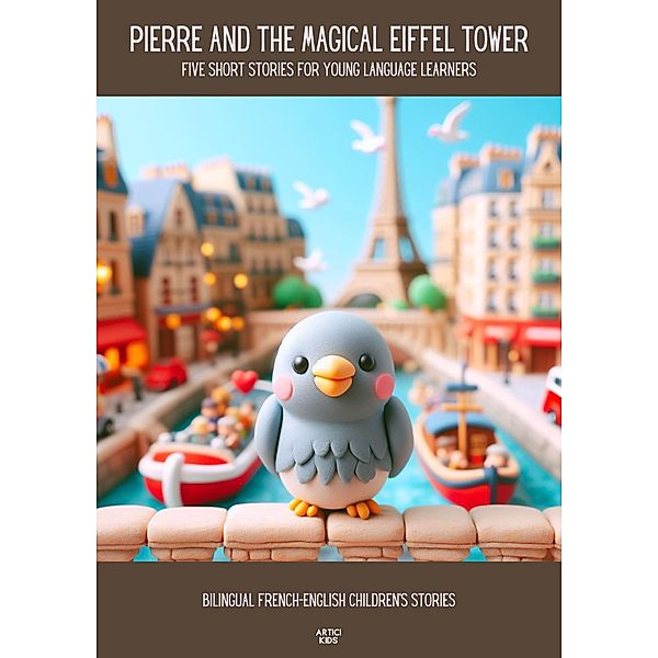 Pierre and the Magical Eiffel Tower Five Short Stories for Young Language Learners: Bilingual French-English Children's Stories, Artici Kids