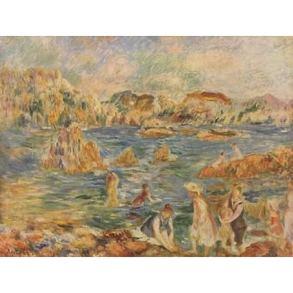 Pierre-Auguste Renoir - Am Strand von Guernesey - 1.000 Teile (Puzzle)