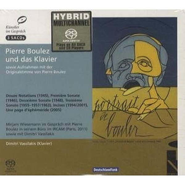 Pierre Boulez und das Klavier, 3 Super-Audio-CDs (Hybrid), Pierre Boulez