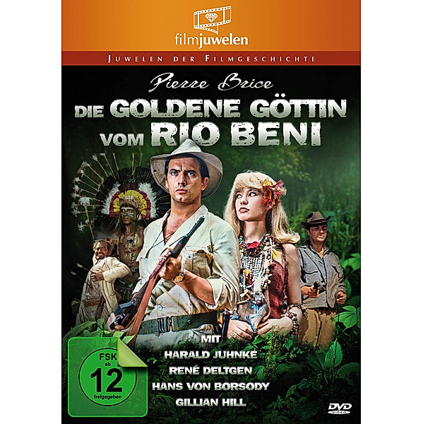 Pierre Brice: Die goldene Göttin vom Rio Beni, Gustav Kampendonk, Eugenio Martín, Gabriel Moreno Burgos