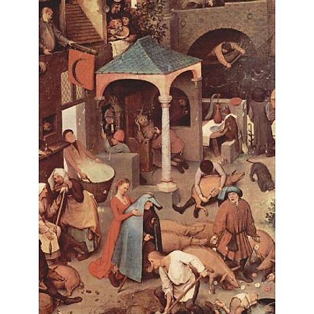 Pieter Bruegel d. Ä. - Die niederländischen Sprichwörter, Detail - 500  Teile Puzzle | Weltbild.de